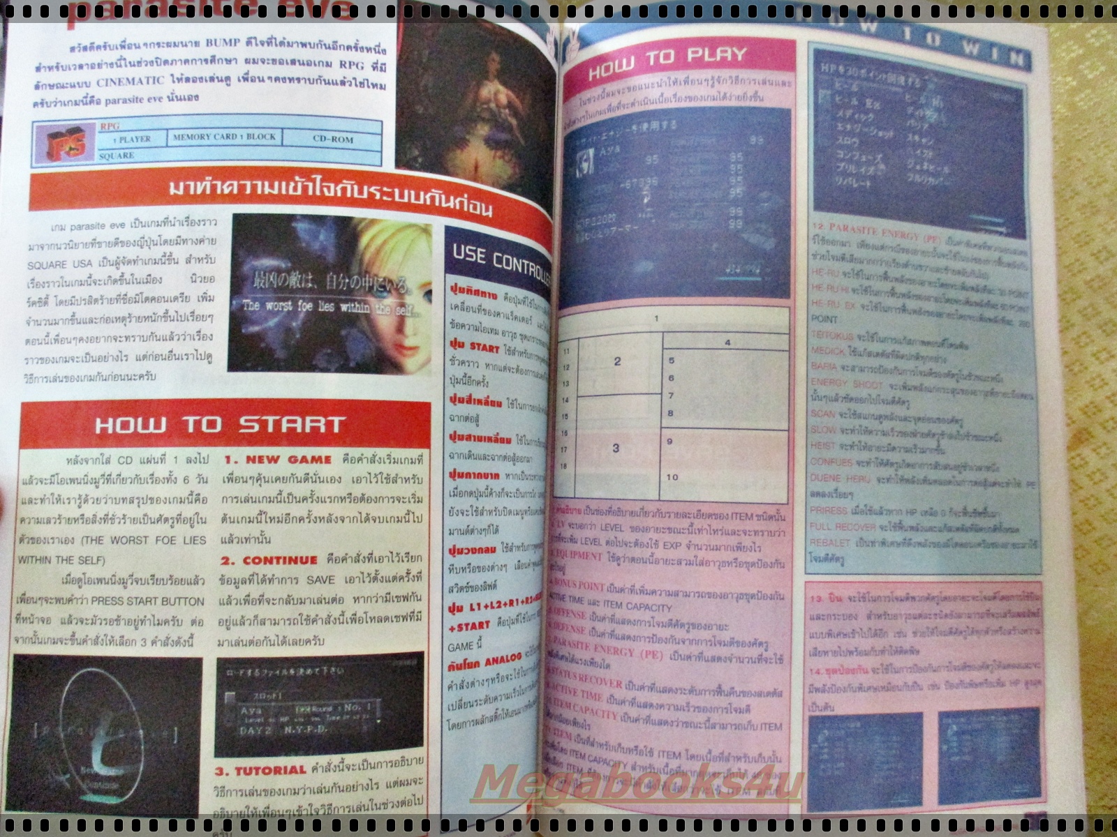 นิตยสารเกมส์MEGA ปี1998 ฉบับที่20