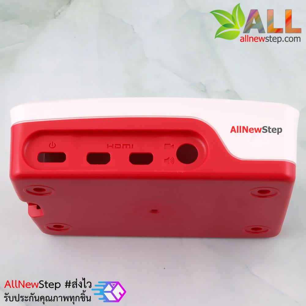 เคส Official Raspberry Pi 4 Shell Raspberry Pi 4B Case Classic Red White