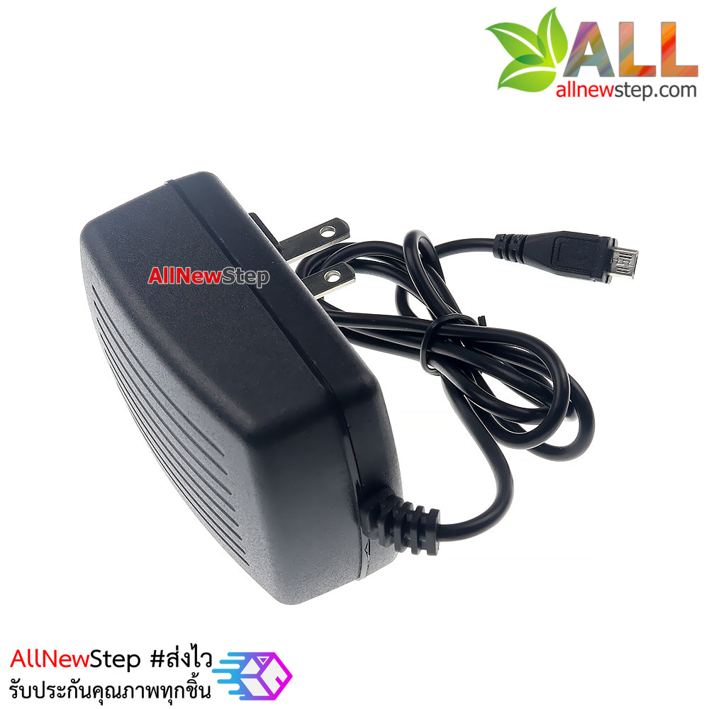 Adapter 5V 3A Micro USB แหล่งจ่ายไฟ 5V กระแส 2A สูงสุด 3A หัวแบบ Micro USB