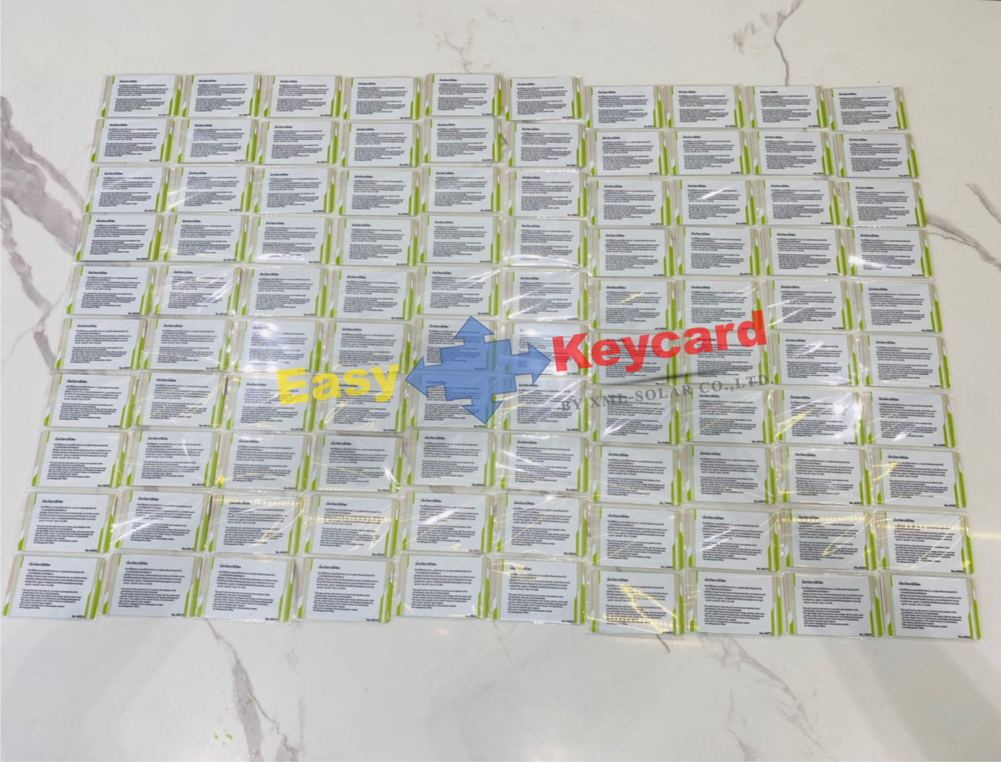 ค่าบริการสกีนบัตร 2 ด้าน (100 ใบ)