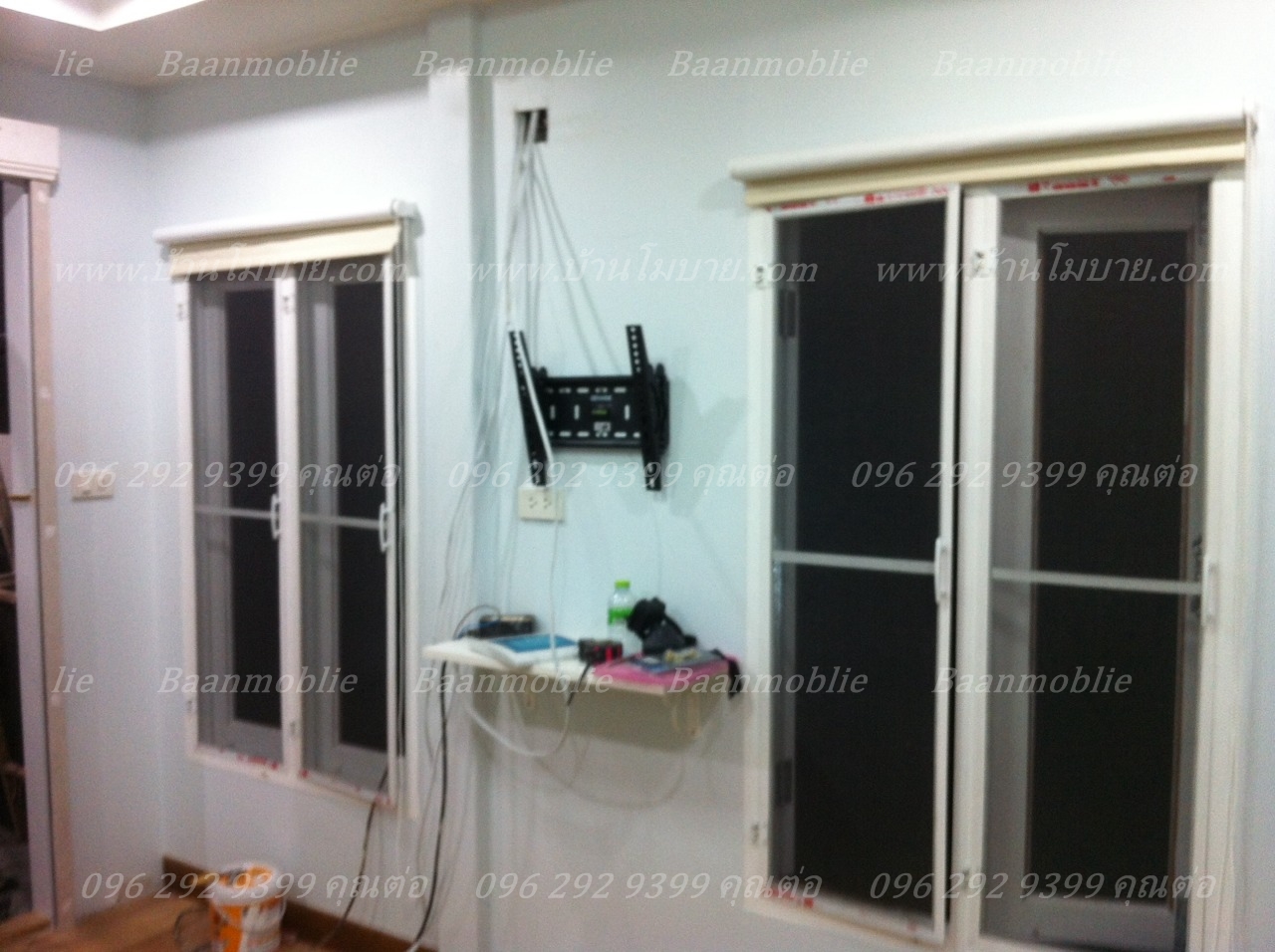 บ้านโมบายขนาด 3*6 เมตรระเบียง 1*3 เมตร (1 ห้องนอน 1 ห้องน้ำ)