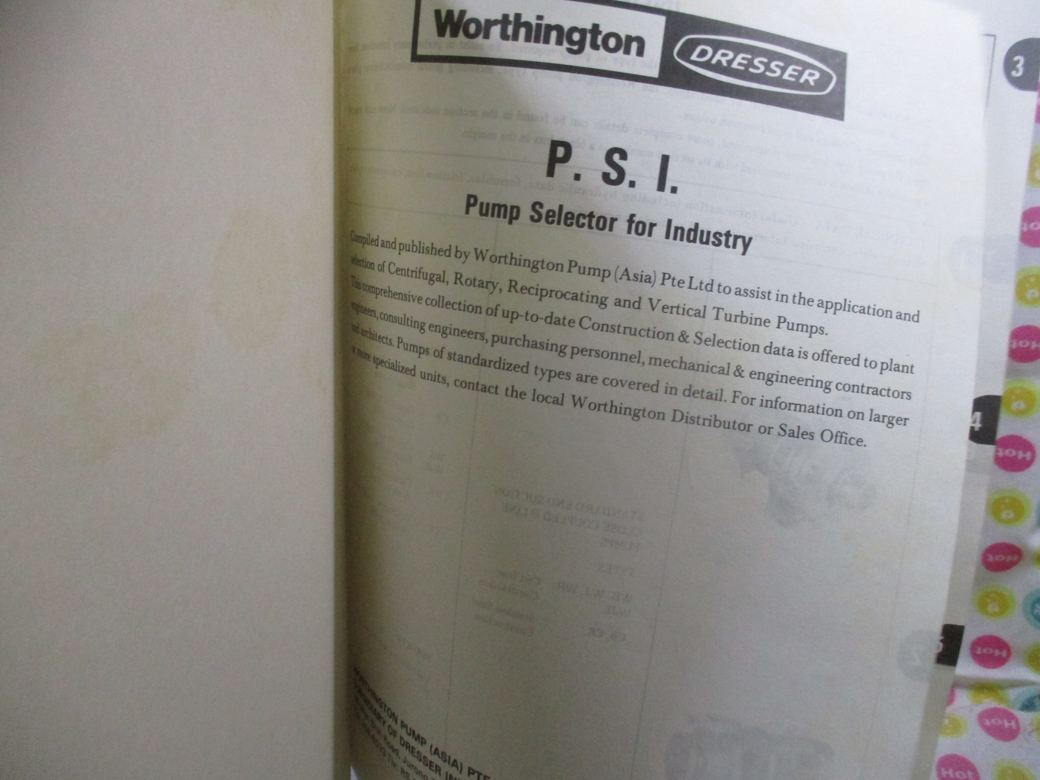pump worthington / pump selector for industry / การเลือกปั๊มชนิดต่างๆ รายละเอียด คุณสมบัติ ของปั๊ม WORTHINGTON