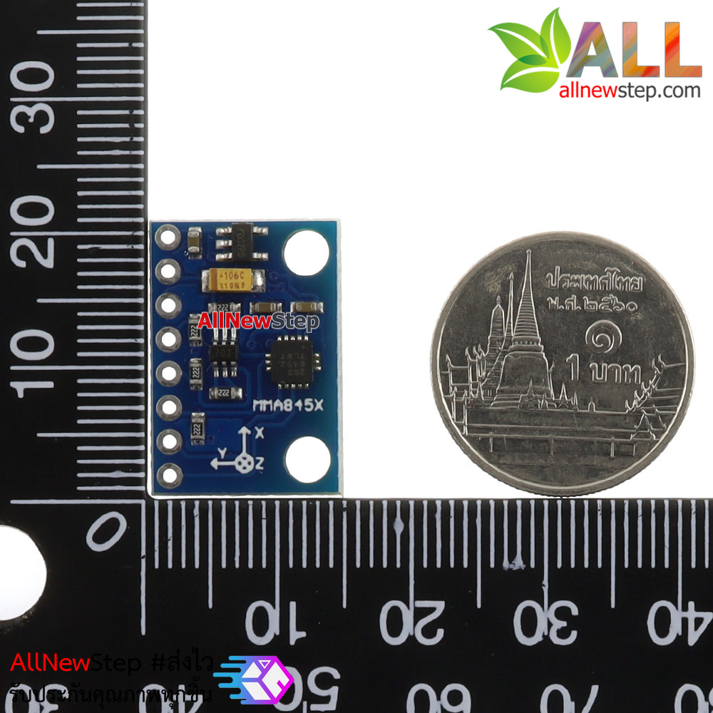 MMA8452 เซนเซอร์วัดความเร่ง 3 แกน Chip MMA8452 Arduino module