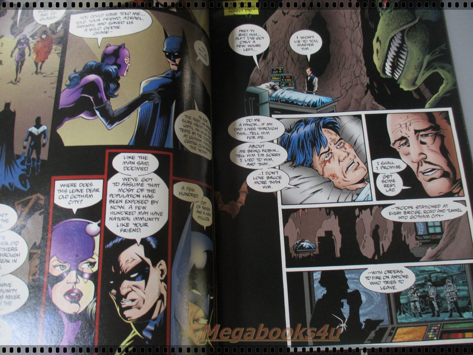 การ์ตูน DC comics การ์ตูนภาษาอังกฤษ แบทแมน BATMAN ฉบับที่ 016 ปี2539 ตอน AZRAEL 10