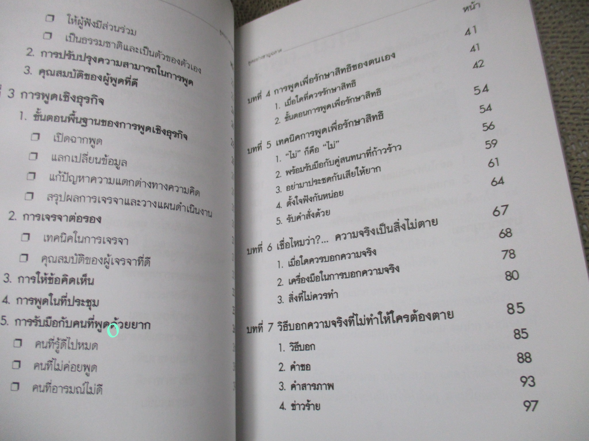 หนังสือ พูดอย่างชาญฉลาด ผู้แต่ง ยุดา รักไทย