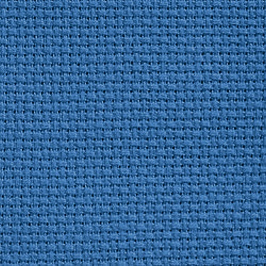 Pinn ผ้า Aida 14 count. สีฟ้าโบราณ ขนาด 50 x 120 ซม.