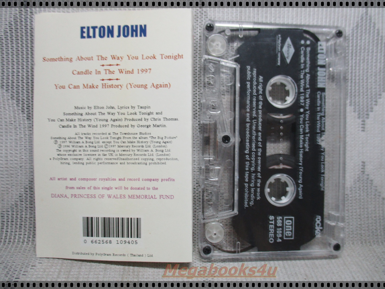ขายเทปเพลงเก่า ELTON JOHN