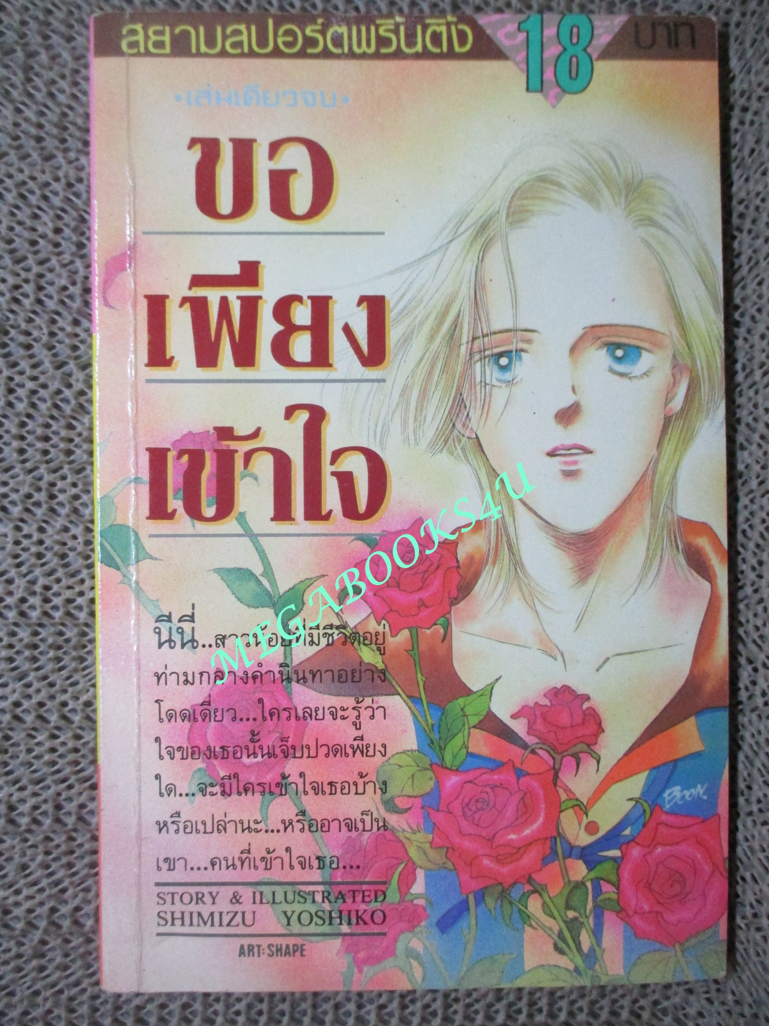 ขอเพียงเข้าใจ / SHIMIZU YOSHIKO / เล่มเดียวจบ / สยามฯ /