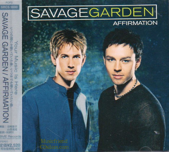 CD,Savage Garden - Affirmation (1999)(Japan)