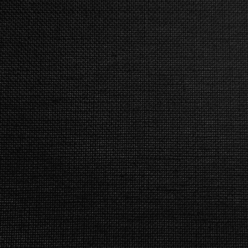 Zweigart ผ้าลินิน 28 count. สีดำ (28 ct. Black Cashel Linen)