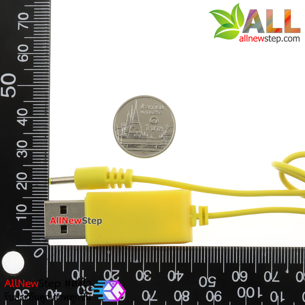 เครื่องชาร์จถ่านแบตเตอร์รี่ 3.7V lithium battery แบบ USB หัวชาร์จขนาด 2.5mm