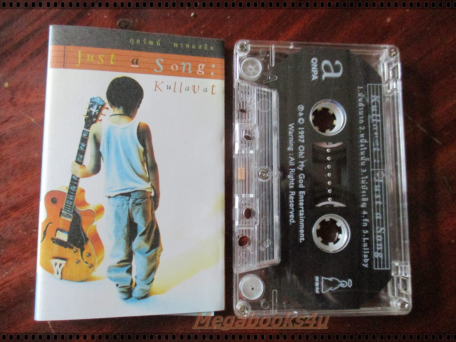 เทปเพลงไทยสากล กุลวัฒน์ พรหมสถิต อัลบั้ม JUST A SONG