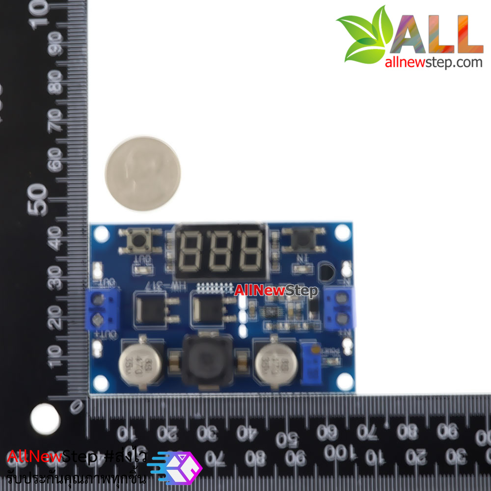 LTC1871 Step up (Boost) with Digital voltmeter 4.5-30Vdc 100W