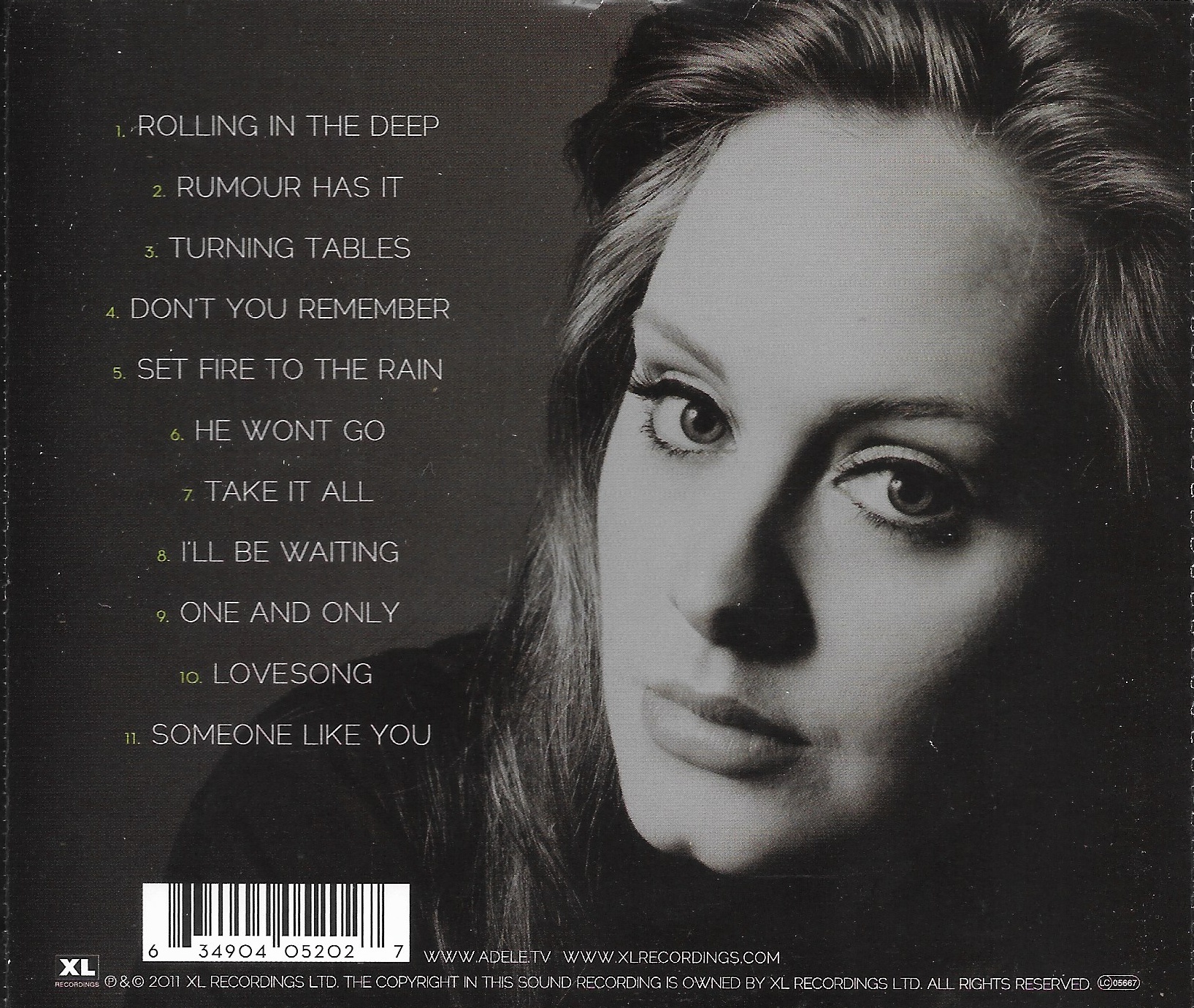 Used CD,Adele - 21 (C)(2011)