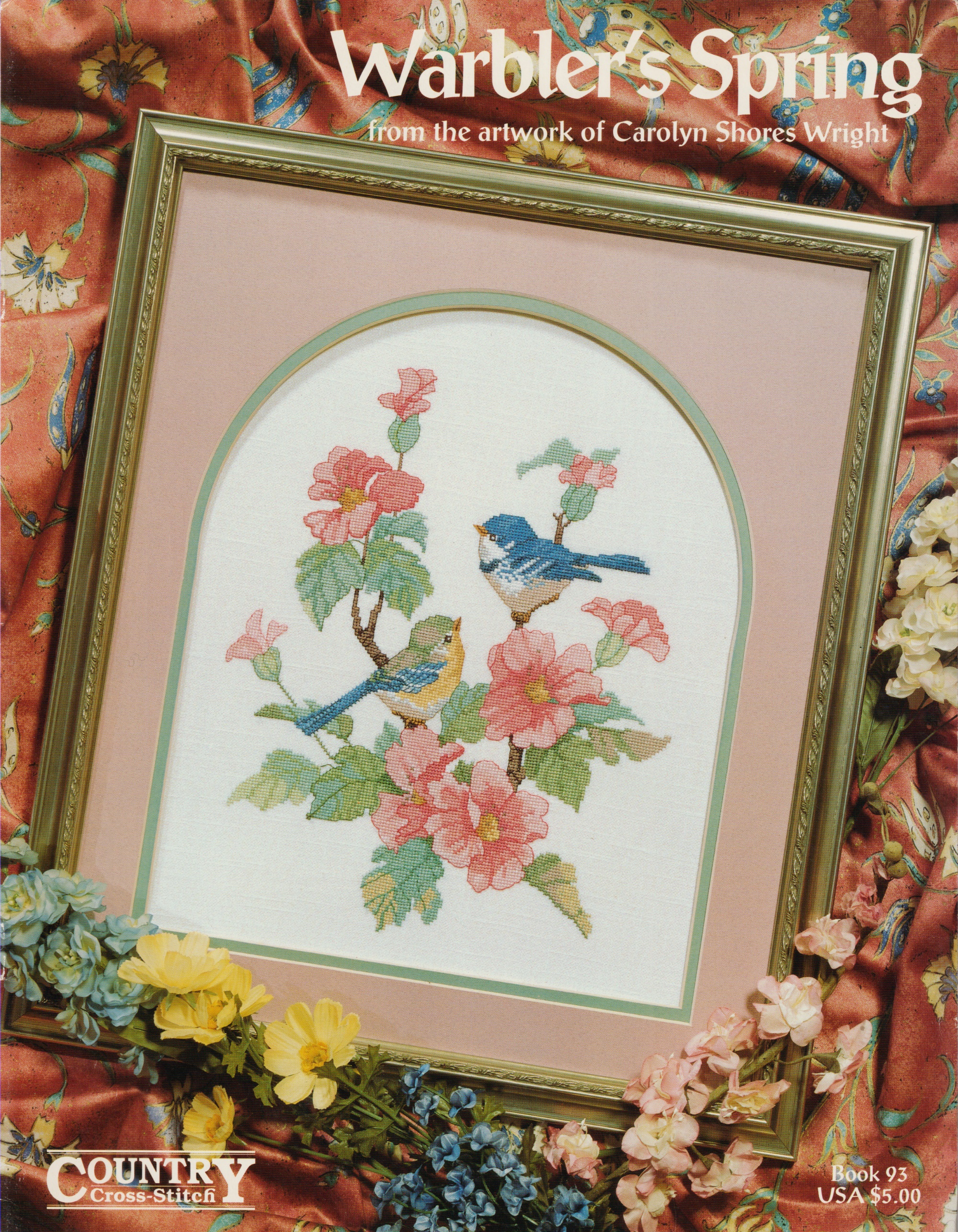 Country Cross Stitch ผังลาย Warbler's Spring