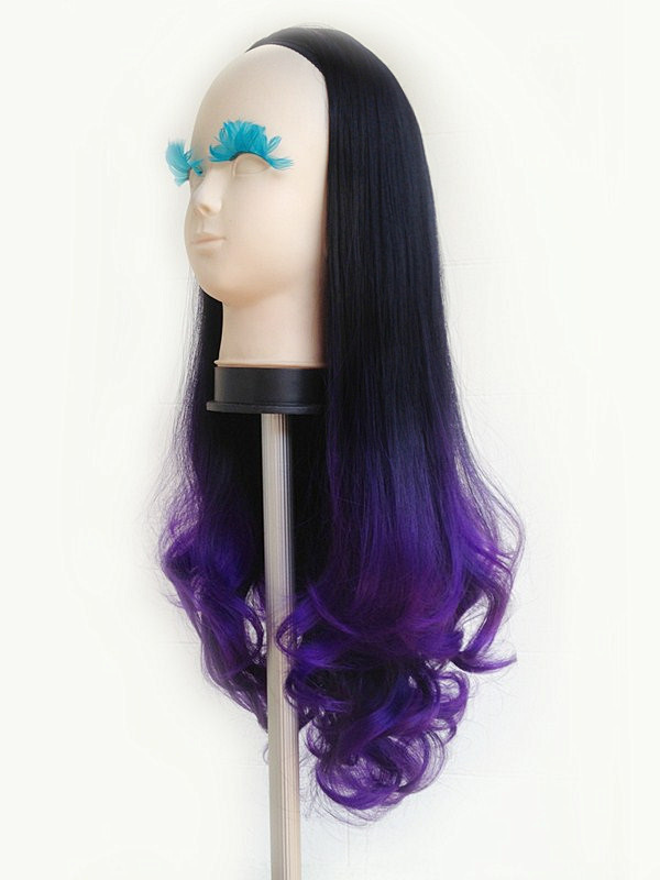 Half 13 วิกครึ่งหัวลอน รุ่นทำสีพิเศษ สีตามเเบบเท่านั้น สวยมากๆ คอนเฟิมจ้า ( ทรงผมเเละเส้นผมเหมือนจริงเกือบ 100% )
