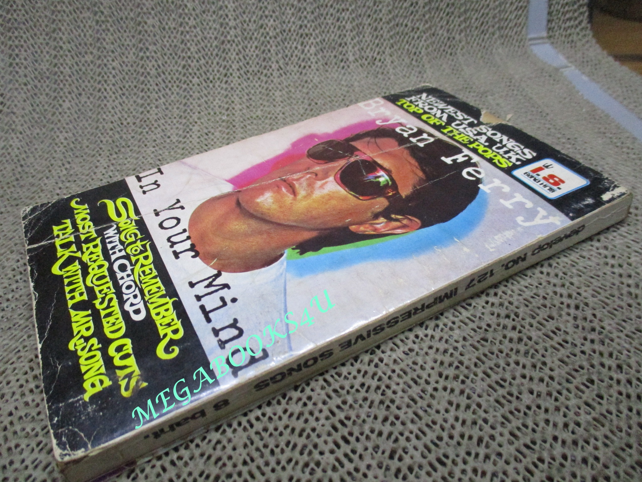 หนังสือเพลงเก่า I.S.Song Hits Impressive Song No.127 ปี2520 คุยกับวงTHE SYM PHONY ตำหนิ ไม่มีหน้าปก