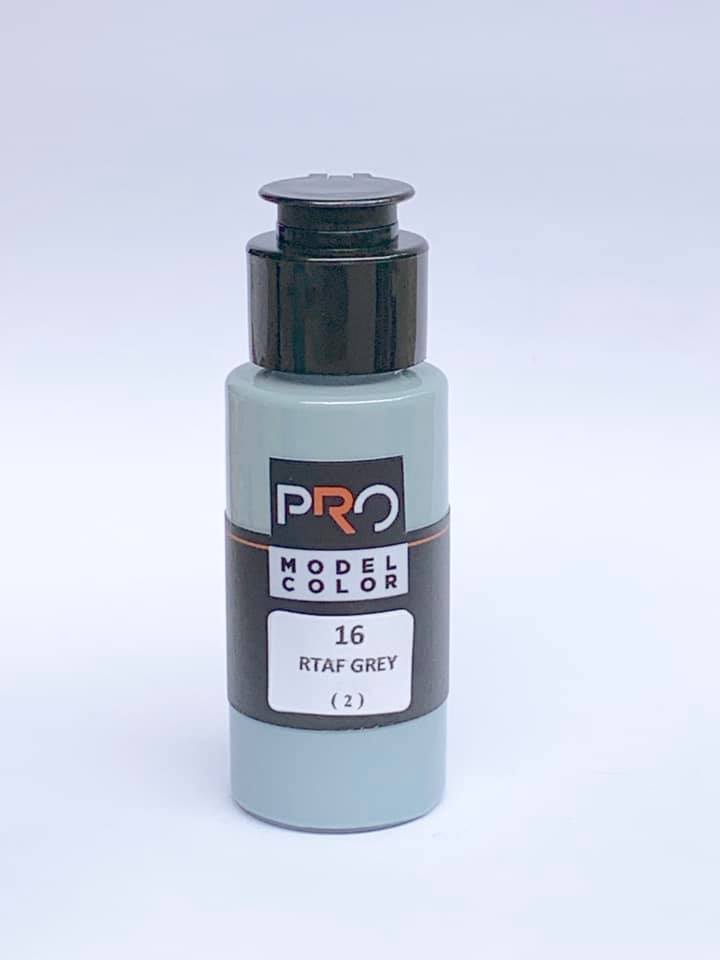 PRO COLOR # 16 GRAY (F-16 RTAF GRAY 2 ) ขนาด 30ml