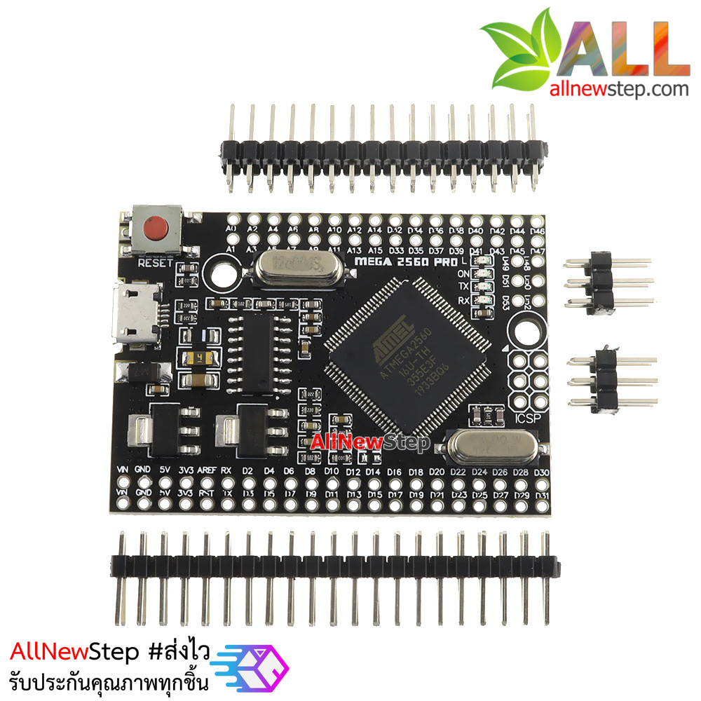 บอร์ด Arduino Mega2560 Pro Arduino Mega2560 Pro ATmega2560 CH340G (Arduino-Compatible)