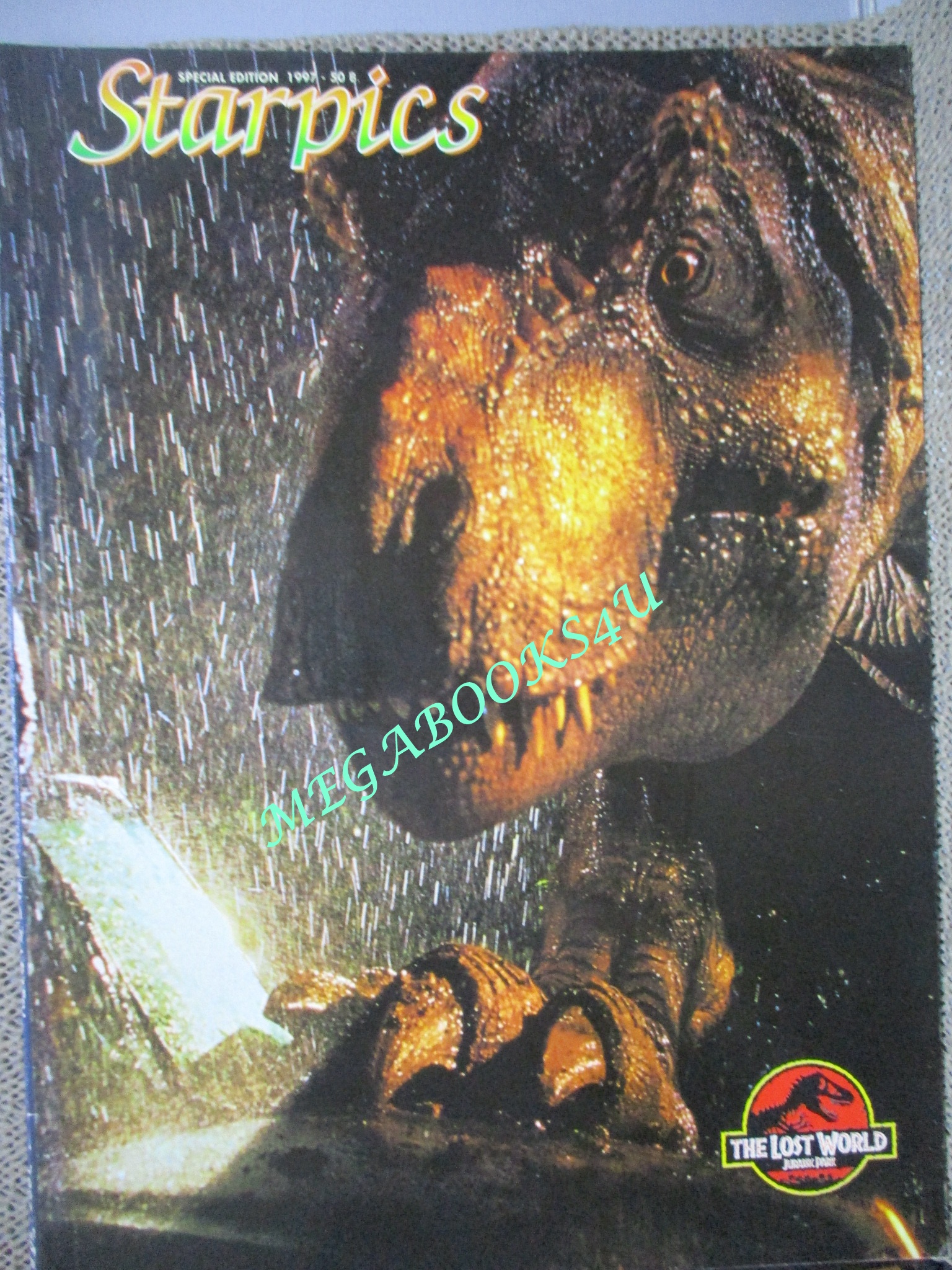 หนังสือ THE LOST WORLD , JURASSIC PARK