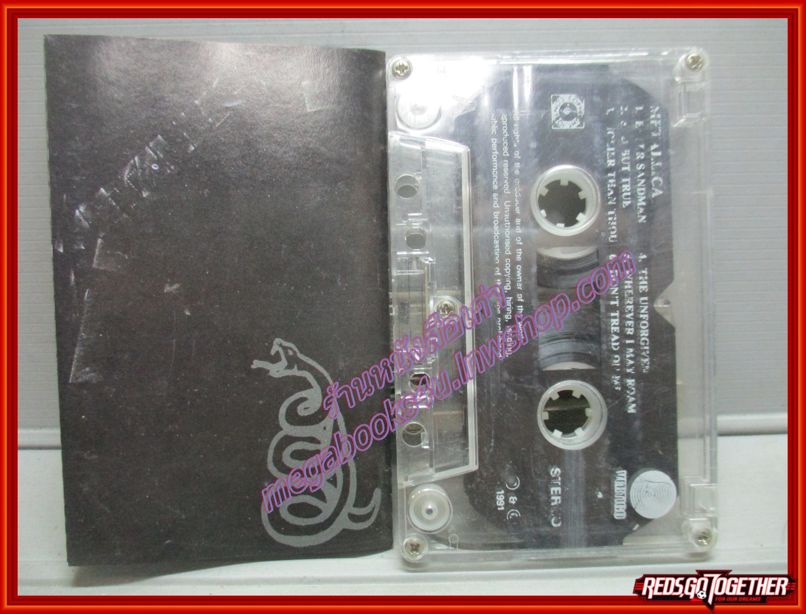 เทปเพลงสากล อัลบั้ม METALLICA