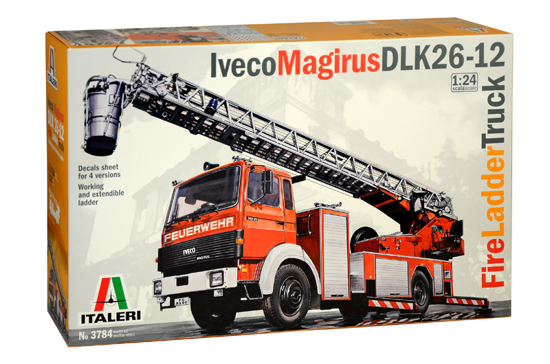 1/24 IVECO MAGIRUS DLK 26-12 Fire Ladder Truck