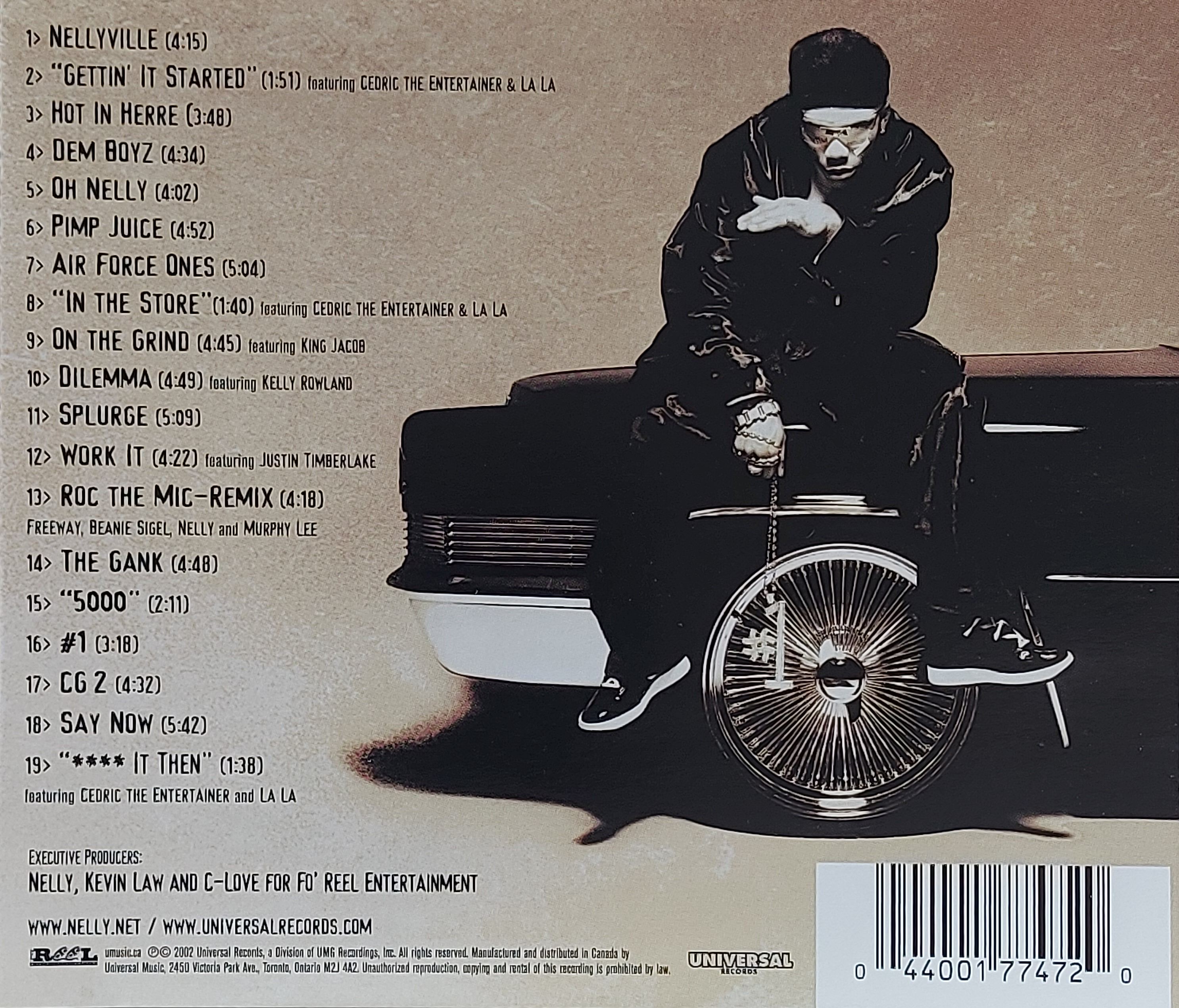 Used CD,Nelly - Nellyville (A)(2002)(Canada)
