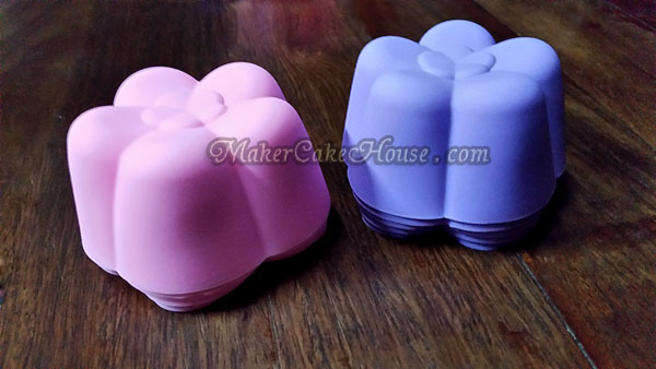 พิมพ์ซิลิโคนดอกบ๊วยเดี่ยว 7 cm. ( ราคา 12 ชิ้น )