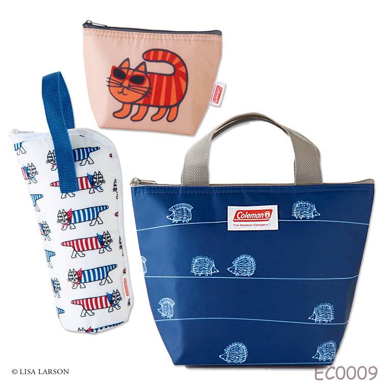 Lisa Larson x Coleman กระเป๋าเก็บอุณหภูมิ กระเป๋าเก็บความเย็น set 3 ชิ้น