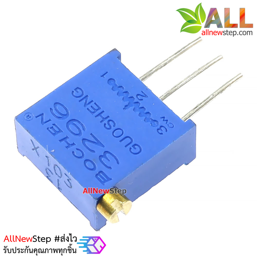ตัวต้านทานปรับค่าได้ 10k 103 แบบละเอียดหมุน 25 รอบ Trimpot 10 K 25 Turns 3296 Series Potentiometer Valiable Resisaor