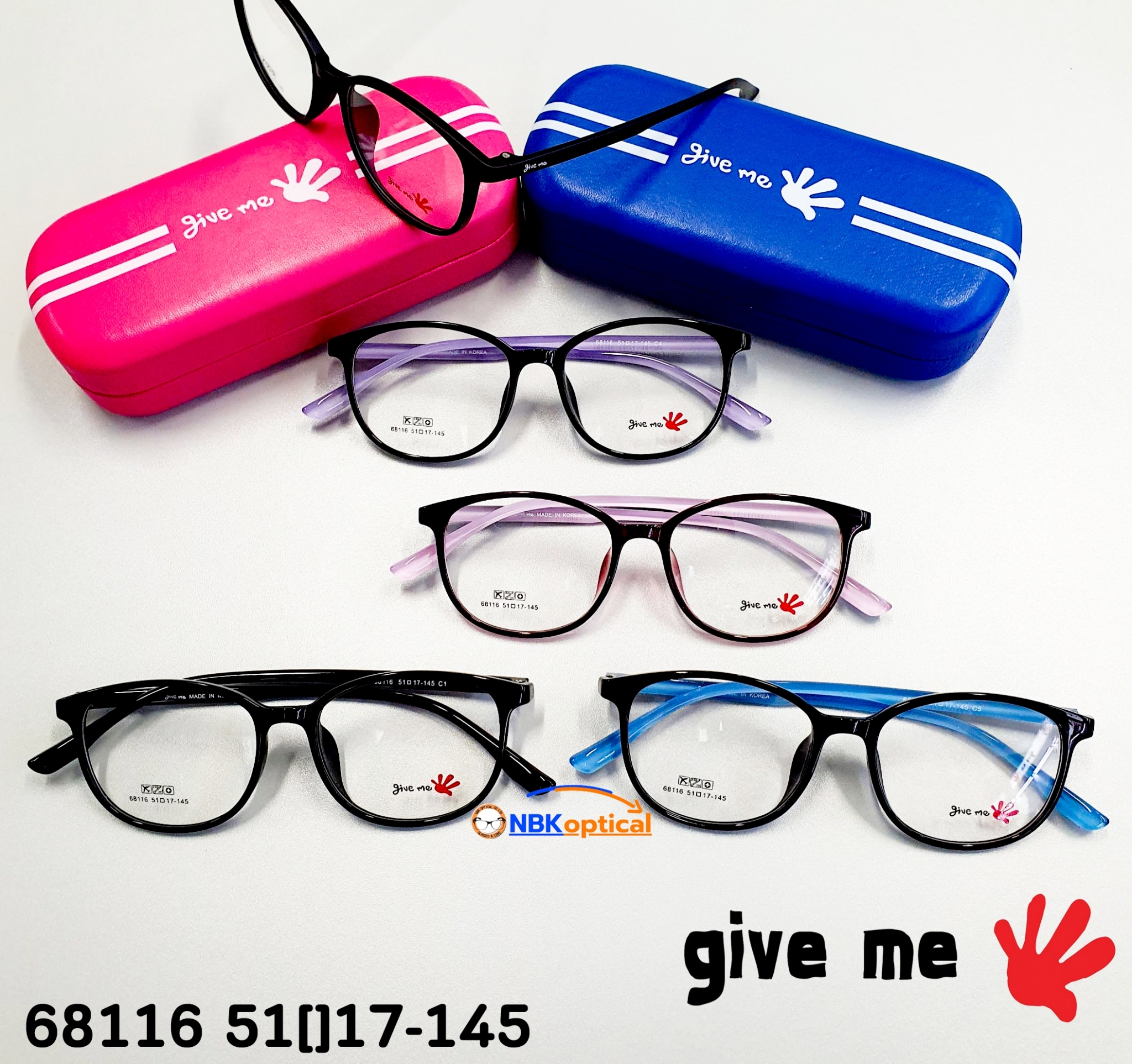GIVE ME EYEWEAR TR 90 Material Korea Style