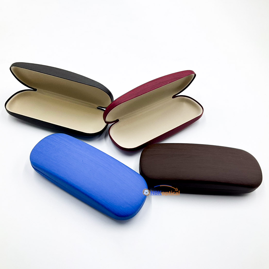 กล่องแว่นลายไม้เรียบหรู