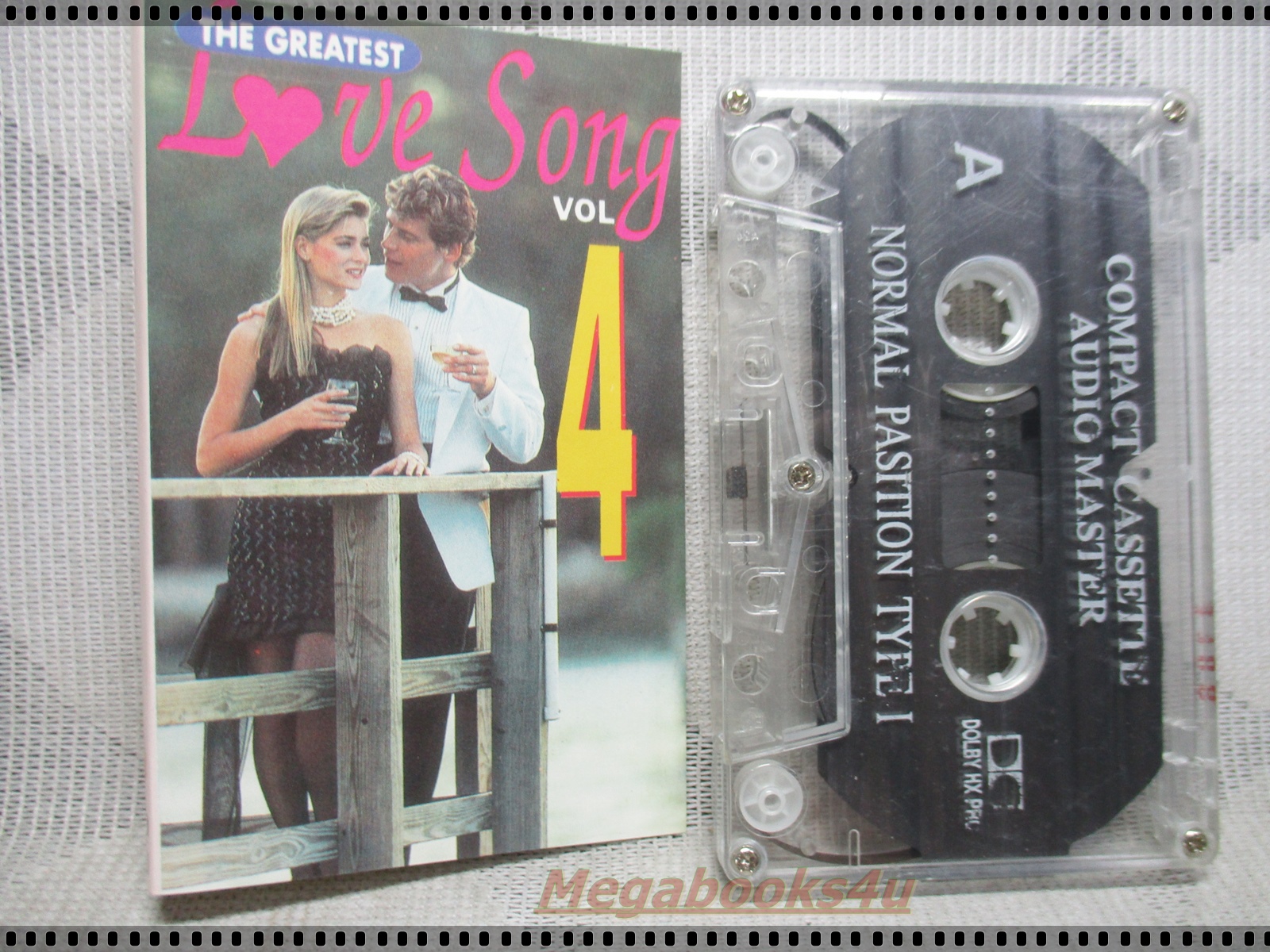 ขายเทปเพลงเก่า THE GREATEST LOVE SONG VOL 4