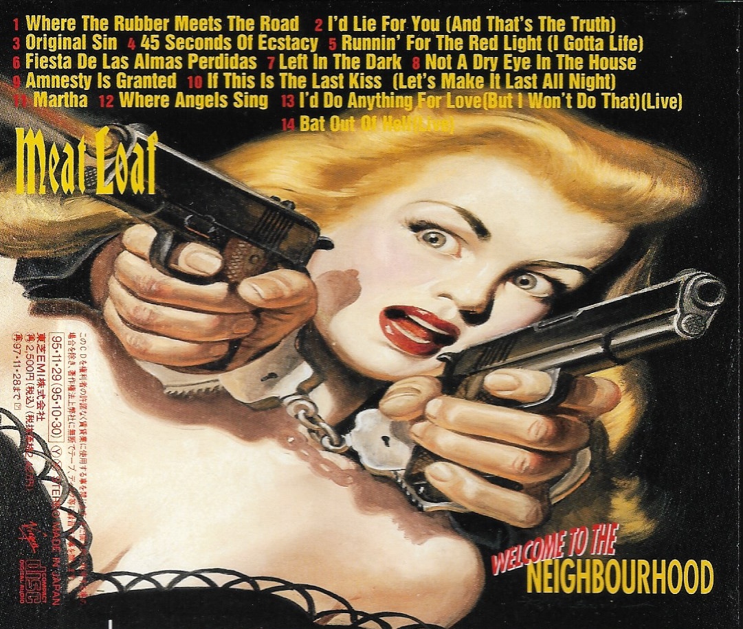 Used CD,Meat Loaf - Welcome To The Neighbourhood (B)(1997)(Japan)