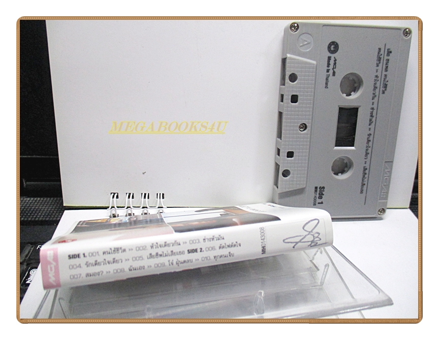 เทปเพลงไทยสากล เสือ ธนพล อินทฤทธิ์ ชุด คนใช้ชีวิต