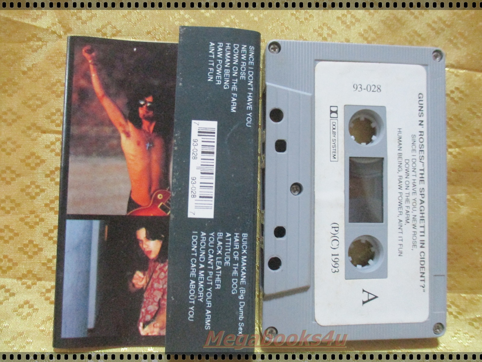 เทปเพลงสากล GUNS N ROSES อัลบั้ม THE SPAGHETTI INCIDENT?