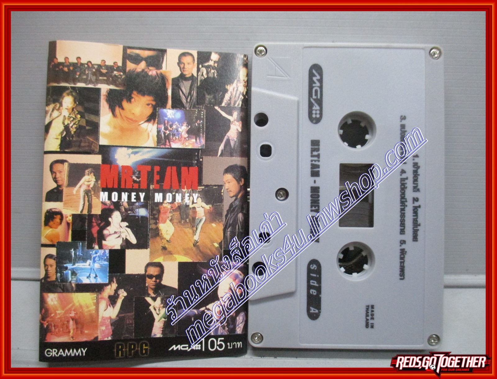 เทปเพลงไทยสากล MR.TEAM อัลบั้ม MONEY MONEY ปี2542