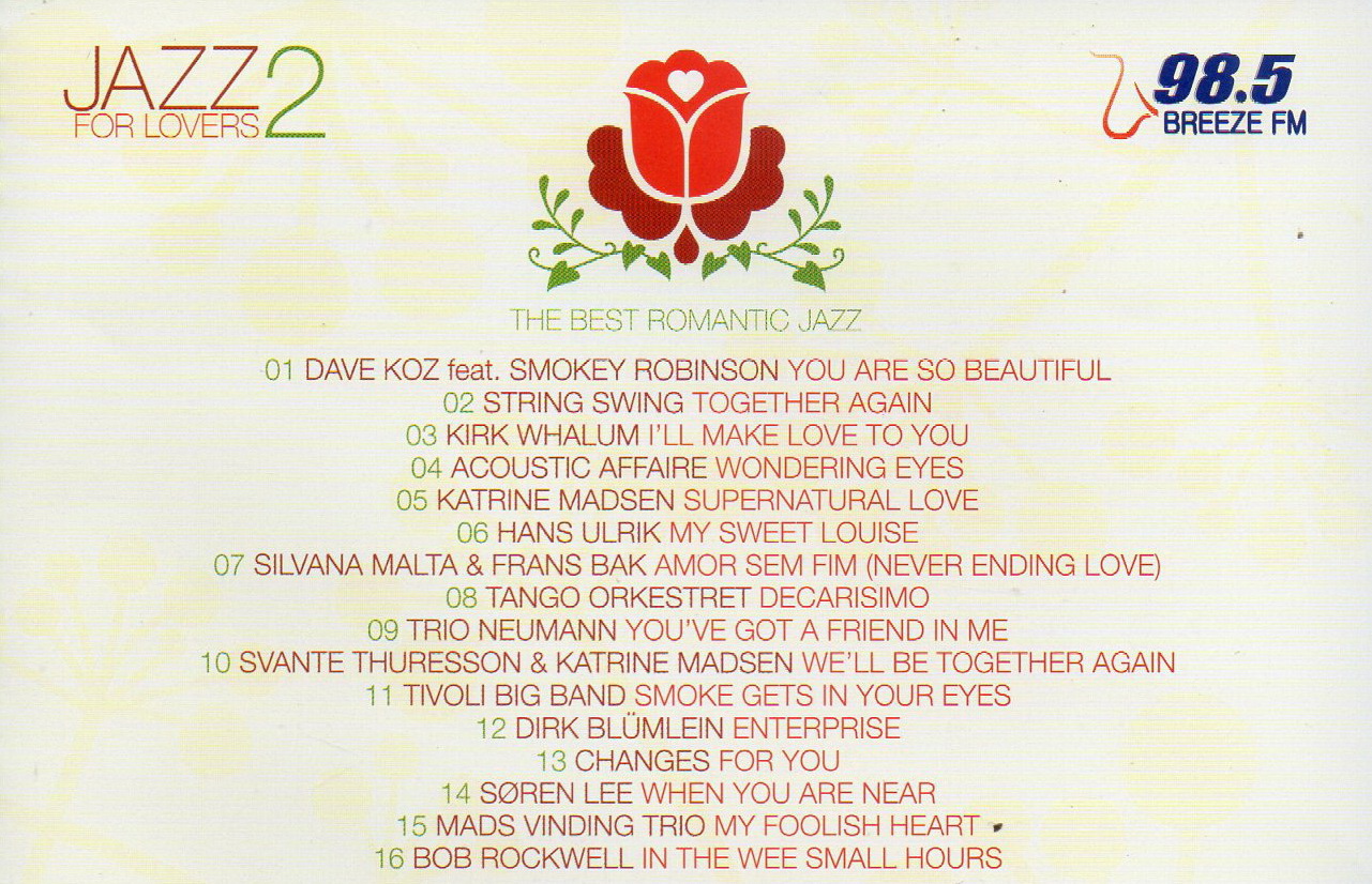 CD,Jazz For Lovers 2 The Best Romantic Jazz(Various Artists)(Thai)