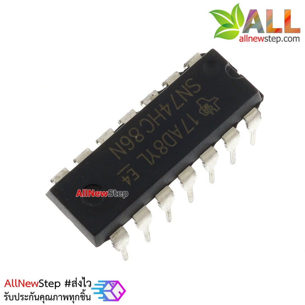 IC 74HC86N Quad 2 input EXCLUSIVE OR gate ไอซีเบอร์ 74HC86N