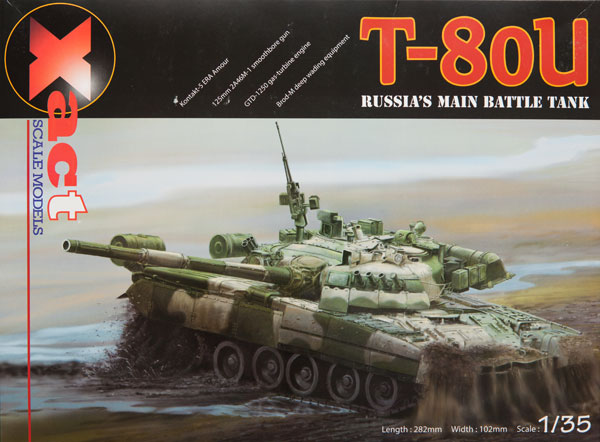 1/35 T-80U soviet main battle tank
