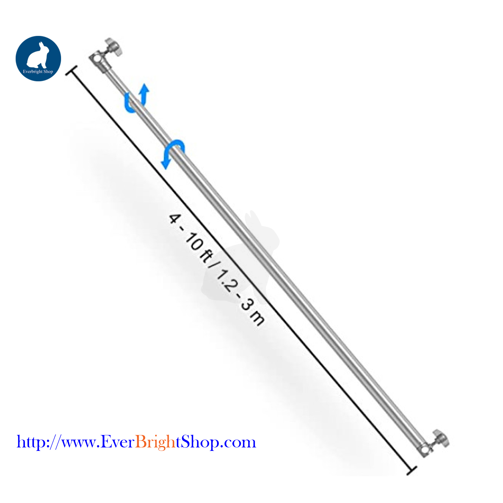 Crossbar-3MSTL 1.2-3M Stainless Photo Background Crossbar