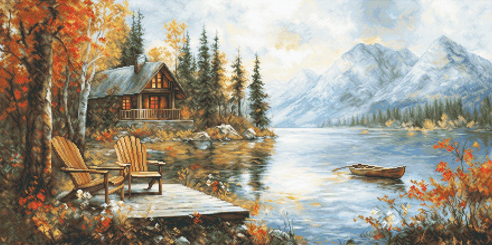 Luca-S ชุดปักครอสติช Echoes of a Golden Season