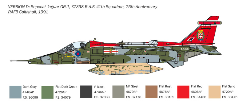 1/72 Jaguar GR.1/GR.3 RAF