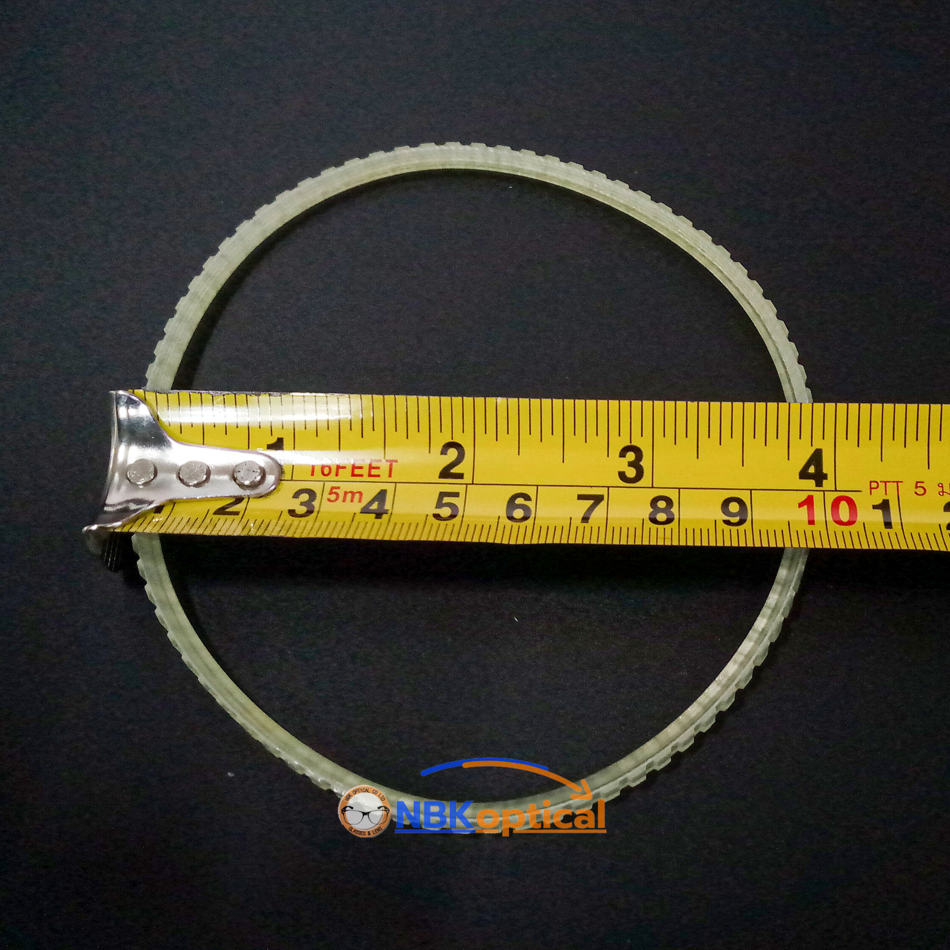 อะไหล่สายพานโต๊ะวางคอมวัดสายตา (สายพานสีขาว)