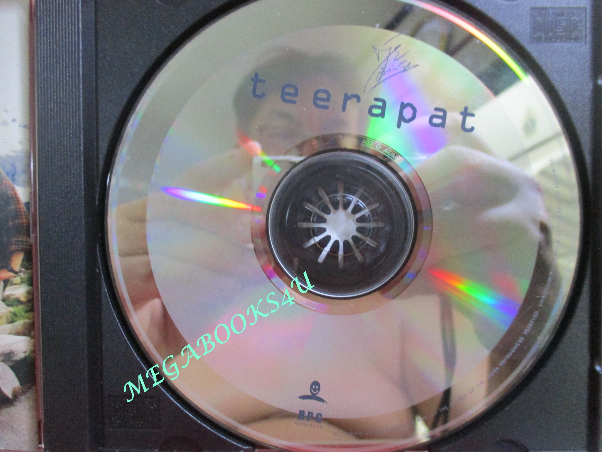 ซีดีเพลงไทยสากล ธีรภัทร์ สัจจกุล ชุด TEERAPAT /// ปกสวย แผ่นสวย มีรอยนิดเดียว