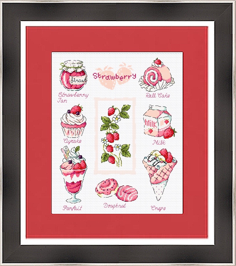 Soda ชุดปัก Strawberry