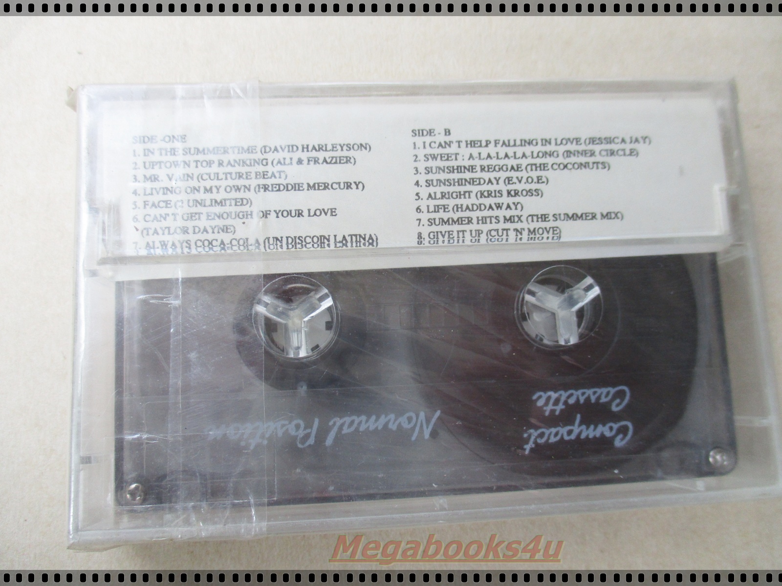 ขายเทปเพลงสากลเก่า MEGA DANCE HITS-IN THE SUMMER TIME มือ1ในซีล