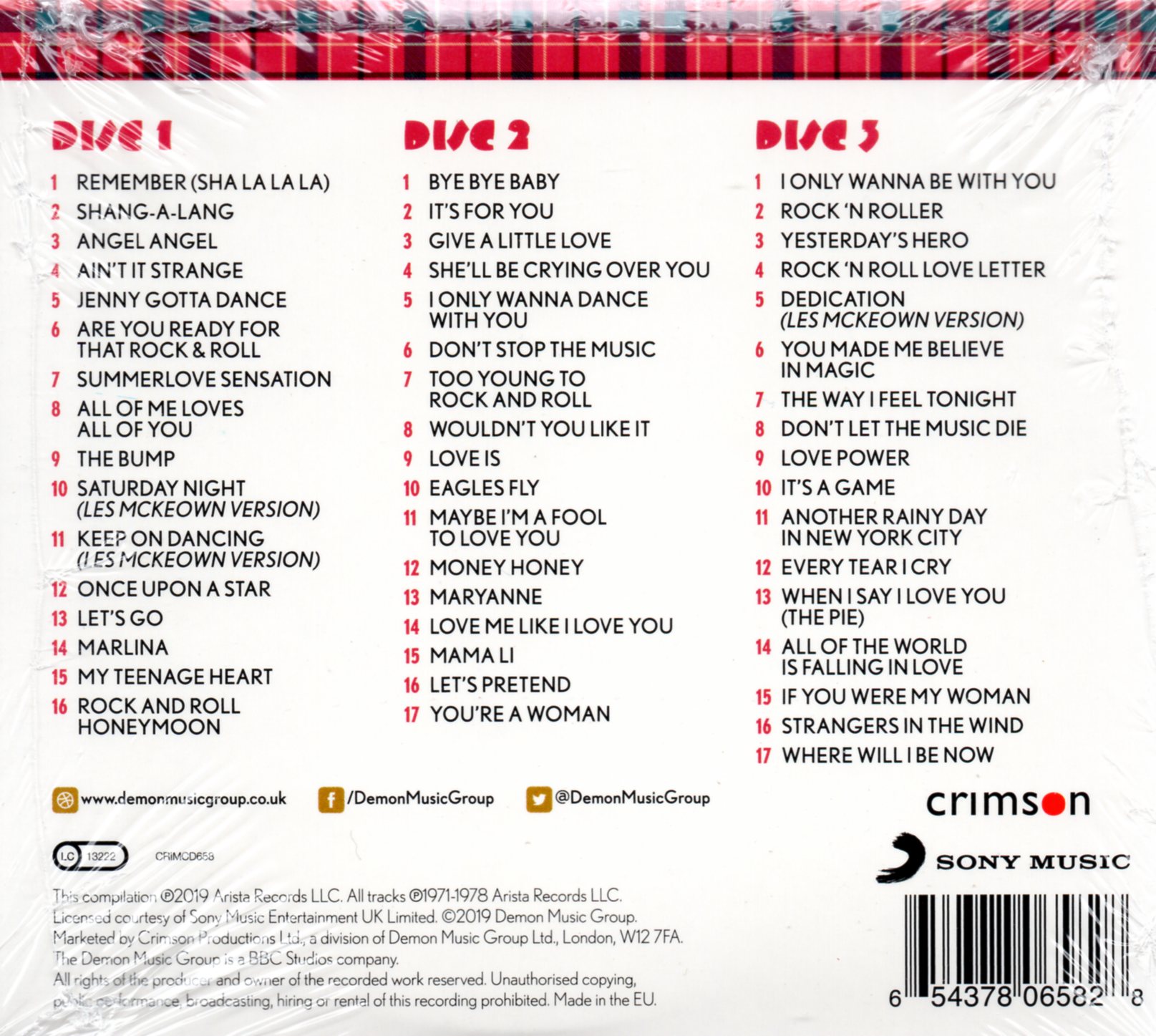 CD,Bay City Rollers - Gold(3CDs)(Oldies 70 80)(EU)