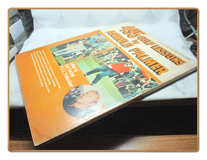 นิตยสารคู่มือการเล่นกอล์ฟ 495 GOLF LESSONS BY ARNOLD PLAMER (กอล์ฟ GOLF)
