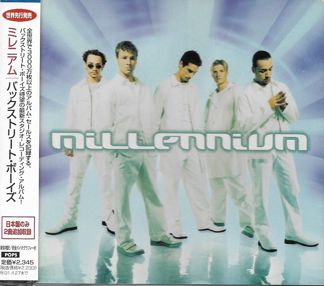 Used CD,Backstreet Boys - Millennium (A)(1999)(Japan)